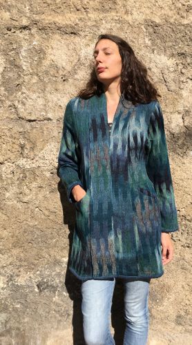 JACKET IKAT WOOL