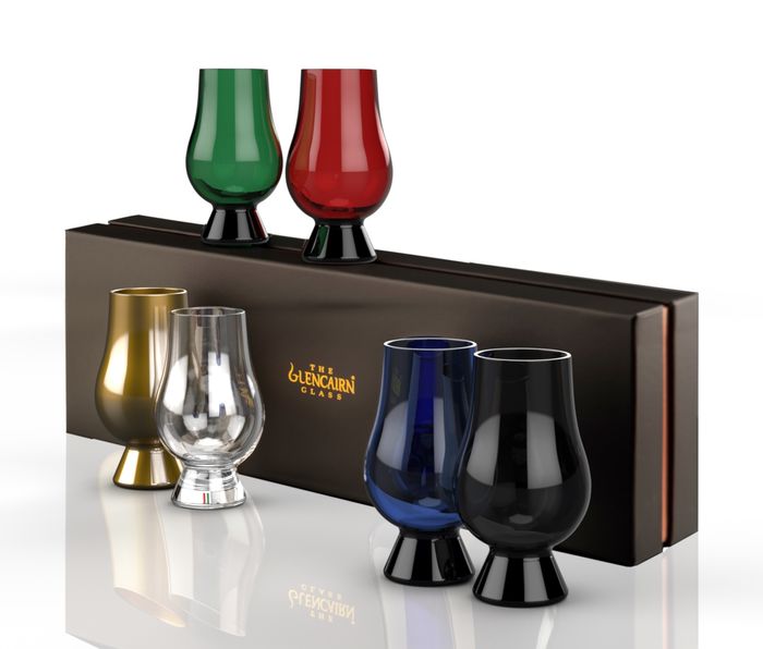 The Glencairn Coloured Glass Range