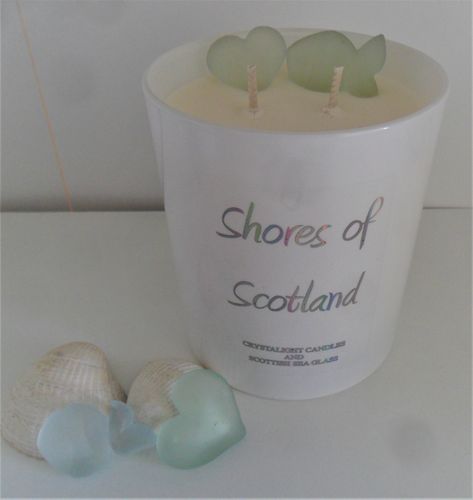 Sea Glass scented candles