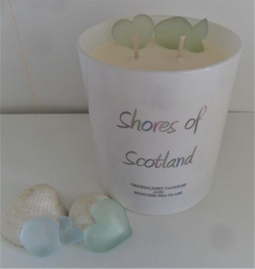 Sea Glass scented candles