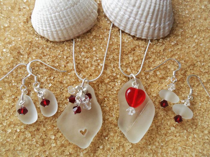 Sea Glass Pendants