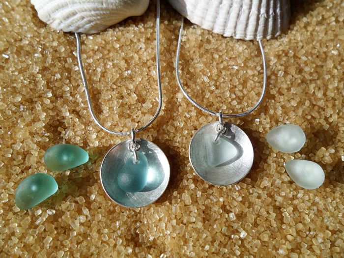 Coastal Cove Pendant and Earrings