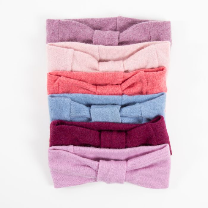 Muted brights cashmere Headbands