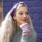 Muted brights cashmere Headbands
