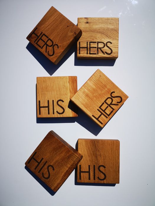 Scottish Hardwood Coasters