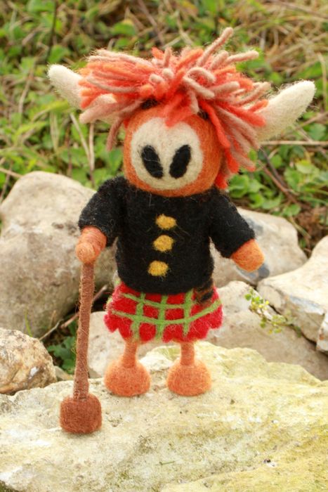Hand Felted Decorations