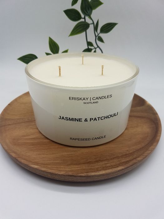 50cl Triple Wick Rapeseed Bowl Candle