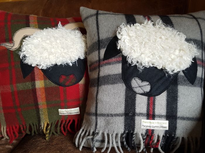 50cm Square Tartan Cushions