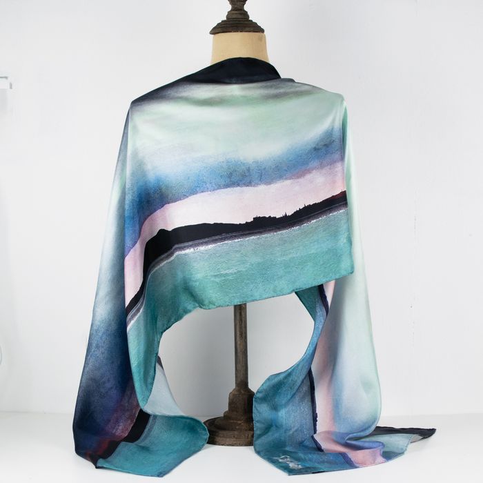 Gold STF BEST PRODUCT award winning 100% Silk Twill Scarves