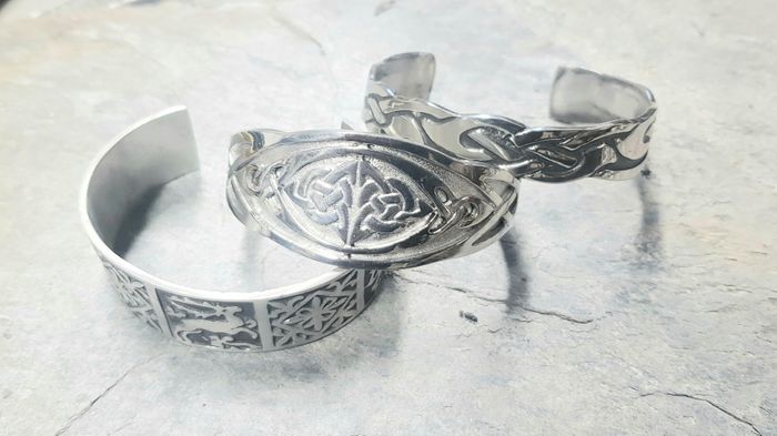 Pewter Bangles