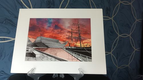 Mounted prints