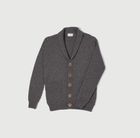 5 Button Cardigan Patch Pockets M22-383