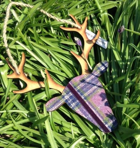 Hanging Stag in Grass