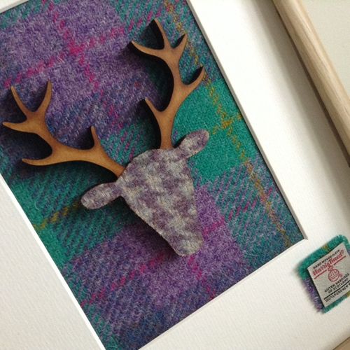 Harris Tweed Stag Picture