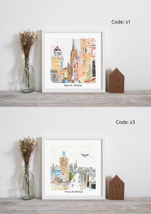 Edinburgh Square art prints