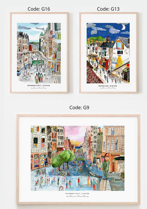 Glasgow art prints