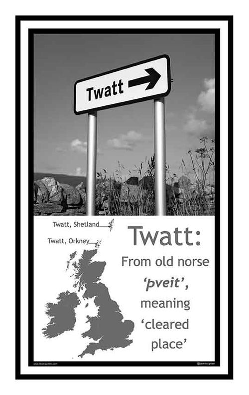 Twatt - Tea Towel