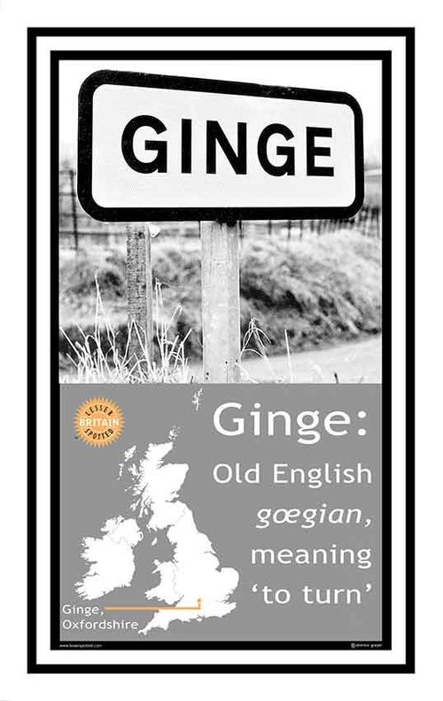 Ginge - Tea Towel