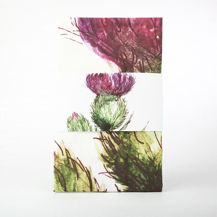 Scottish Thistle Tea Towel
