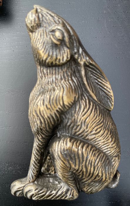 Moongazing Hare Door Knocer