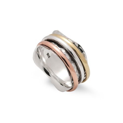 Wave Multi Banded Ring