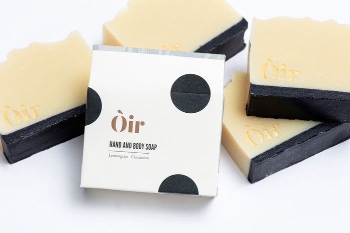 Cinnamon and lemongrass hand and body soap