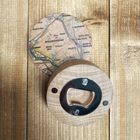 Magnetic bottle opener