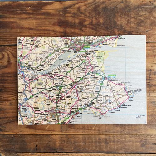 Wooden postcards