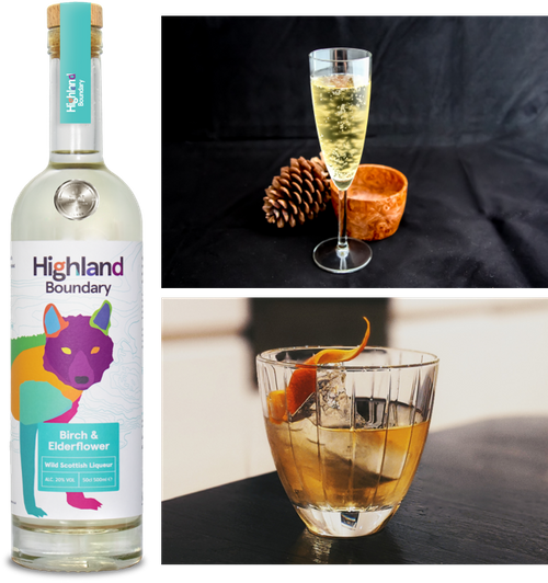 Birch and Elderflower Wild Scottish Liqueur