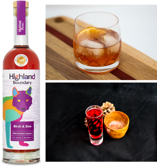 Birch and Sloe Wild Scottish Liqueur