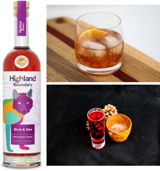 Birch and Sloe Wild Scottish Liqueur