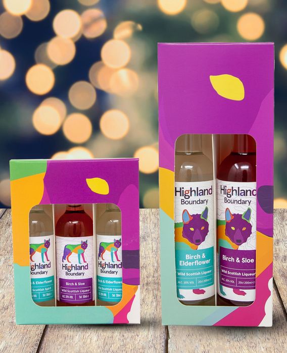 Wild Scottish Spirit and Liqueur Mini Gift Box