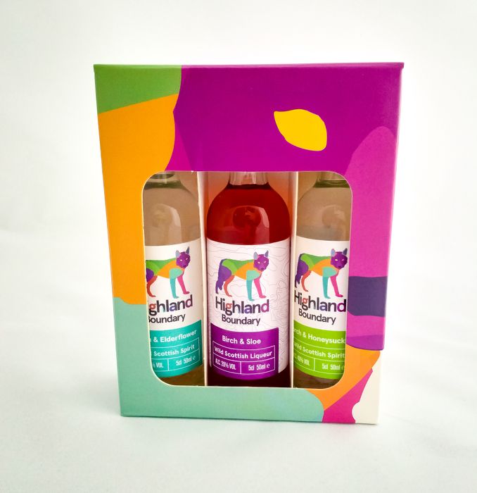 Wild Scottish Spirit and Liqueur Mini Gift Box