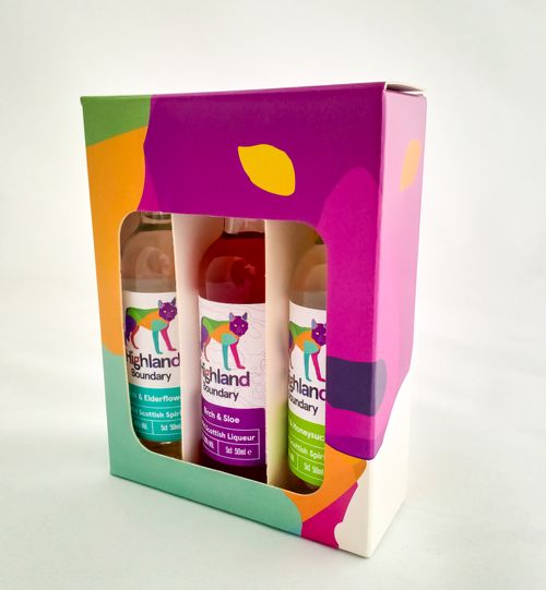 Wild Scottish Spirit and Liqueur Mini Gift Box