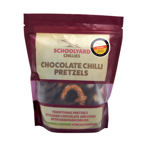 Chocolate Chilli Pretzels