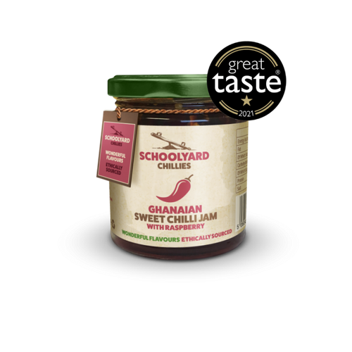 Raspberry Jam with Ghanaian Chilli