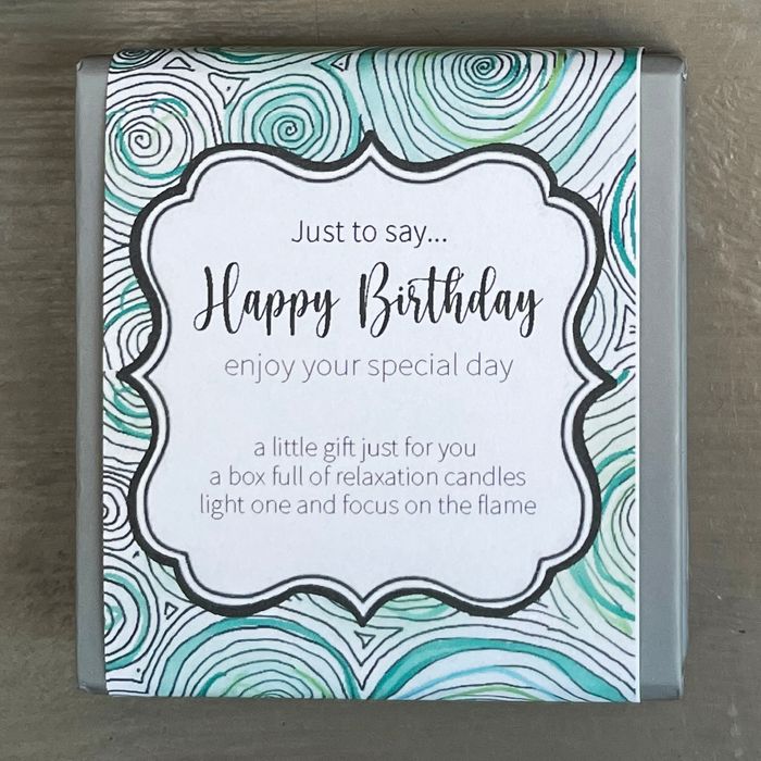 Just to say... Happy Birthday (wrap)