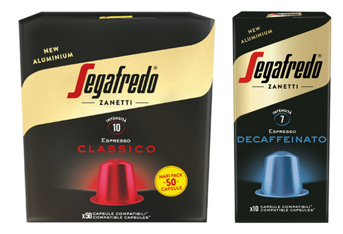 Segafredo Nespresso Compatible Capsules