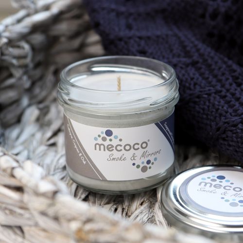 Soy wax candles, highly scented.