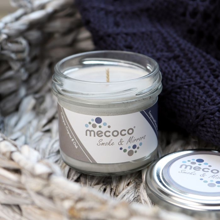 Soy wax candles, highly scented.