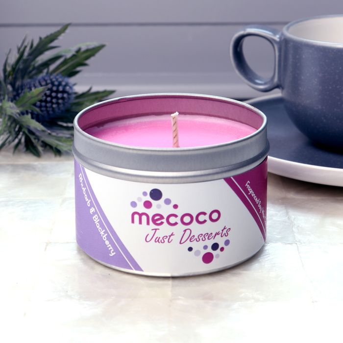 Soy wax candles, highly scented.