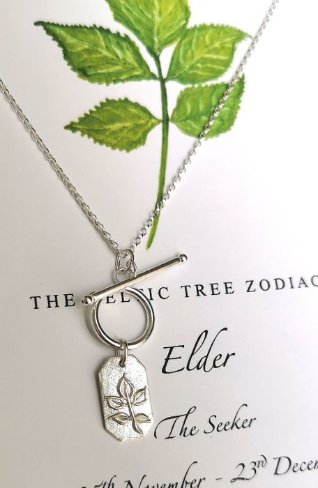 Tree Zodiac Tablet Necklace