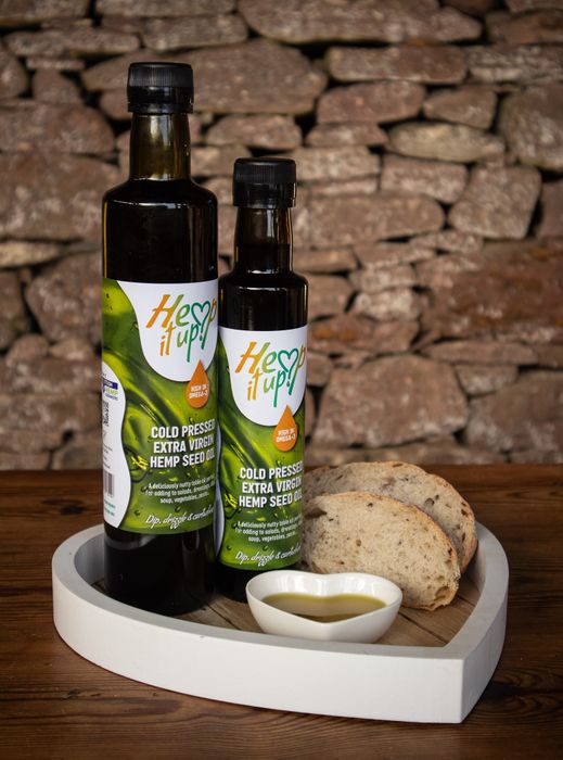 500 ml Cold Pressed Extra Virgin Hemp Seed Oil