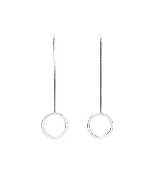 Circle Drop Earrings