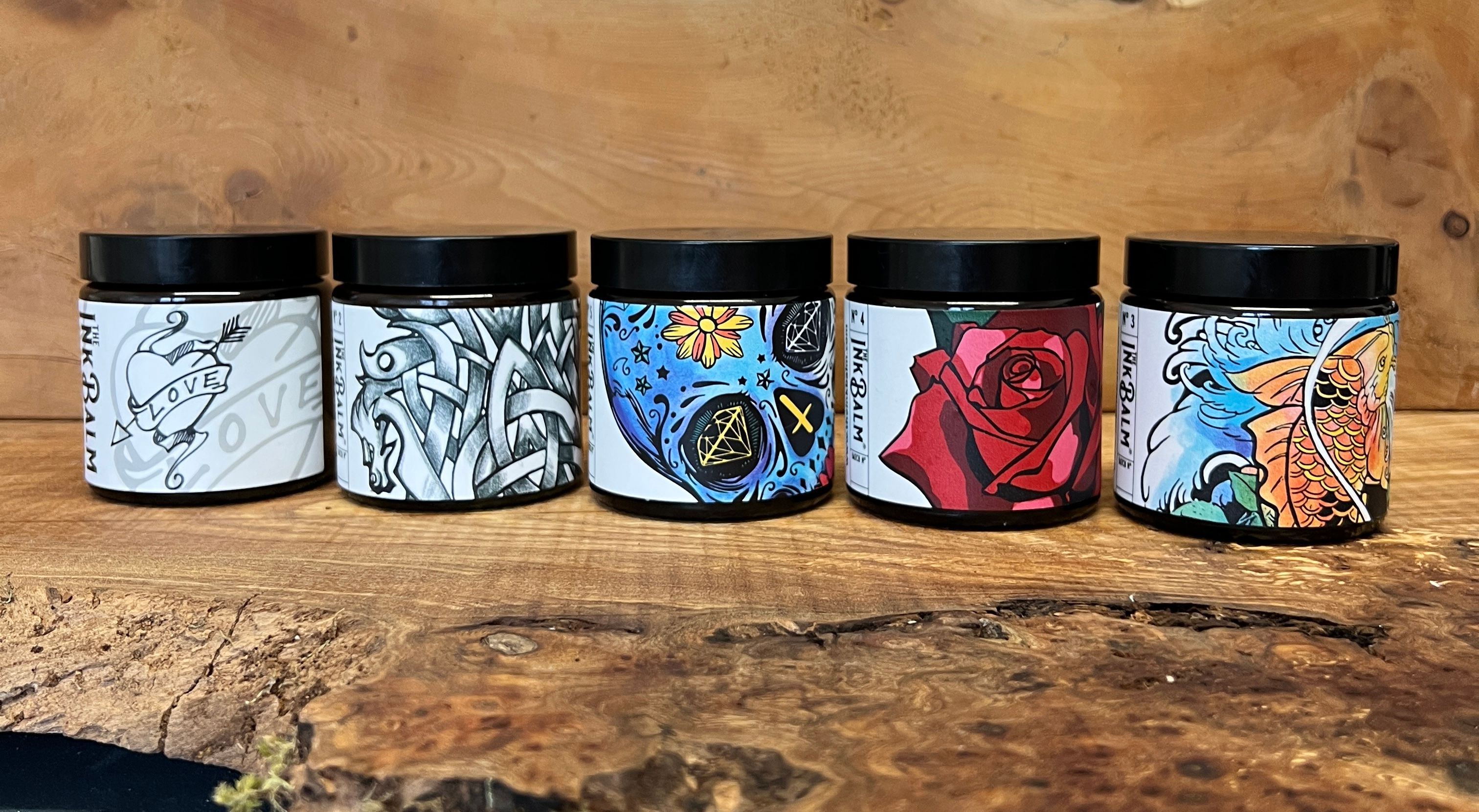 The Ink Balm Soy candles