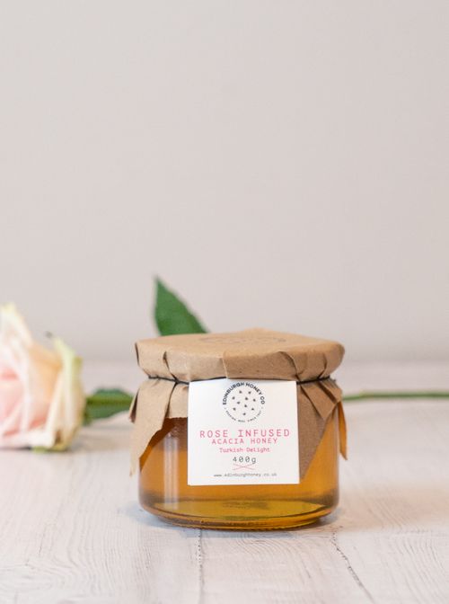 Rose infused Acacia Honey