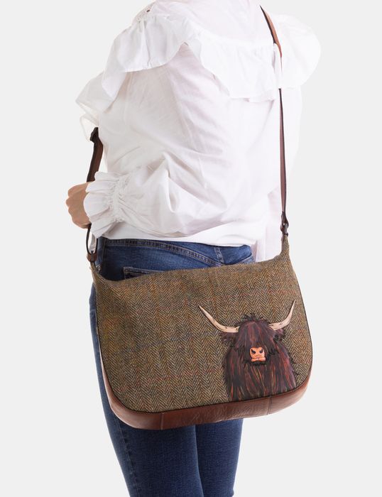 Highland Cow - Harris Tweed