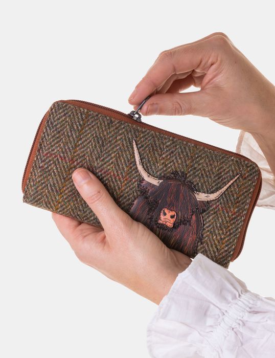 Highland Cow - Harris Tweed