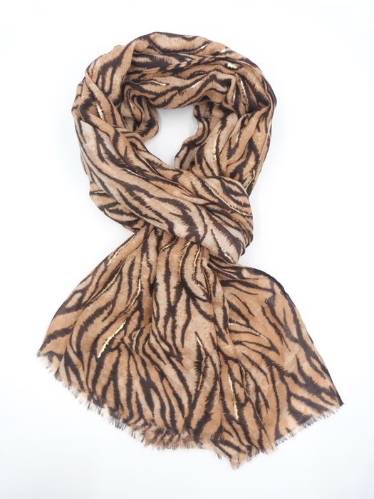 Animal Zebra Print Scarf