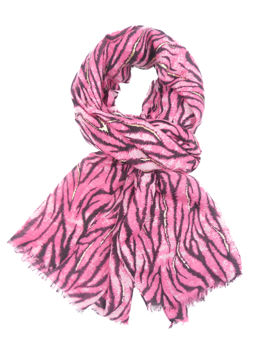 Animal Zebra Print Scarf